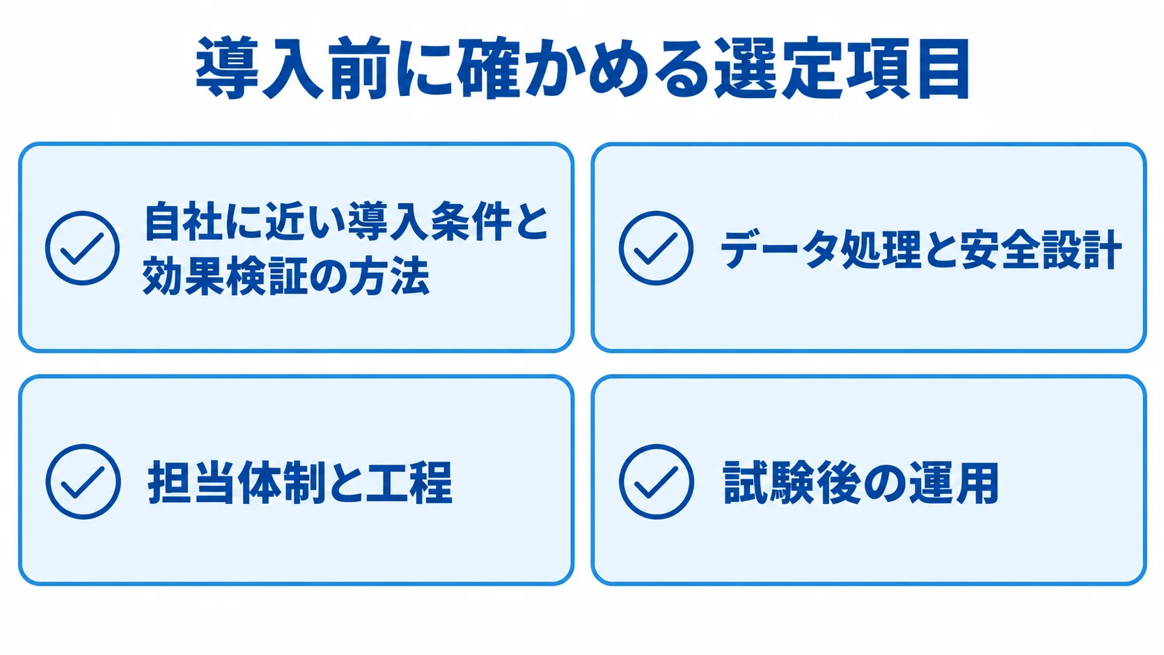 電力監視システムのパートナー選定チェックリスト 導入条件、技術面、担当体制、試験後の運用を整理した選定チェックリスト